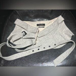Isabel Marant Erika waist belt/corset - Chalk White (Grey/Ecru) size Small 36EU